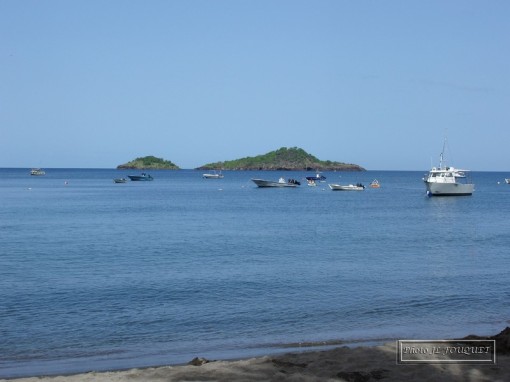 Guadeloupe, Basse Terre, Malendure, ilets, Pigeon, plage