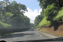 traversee, guadeloupe, route, basse terre, ecrevisses