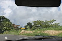traversee, guadeloupe, route, basse terre, ecrevisses